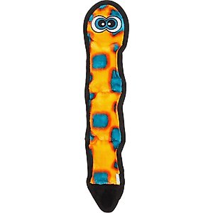 Outward Hound Durablez Tough Plush Dog Toy, Orange, Large