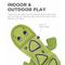 Show in main carousel: Outward Hound Fire Biterz Lizard Squeaky Dog Toy, Green, 3 squeak slide 4 of 11