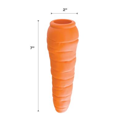 Show full view: Outward Hound Orbee-Tuff Carrot Treat Dispensing Tough Dog Chew Toy slide 9 of 13