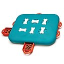 Nina Ottosson by Outward Hound Casino Puzzle Game Dog Toy, Green & Orange