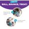 Show in main carousel: Outward Hound Orbee-Tuff Snoop Treat Dispensing Tough Dog Chew Toy, Blue slide 4 of 8