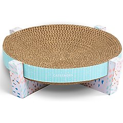Catstages Easy Life Scratch, Snuggle & Rest Cat Scratcher Toy with Catnip