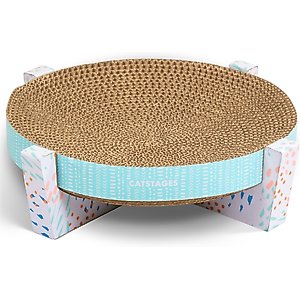 Catstages Easy Life Scratch, Snuggle & Rest Cat Scratcher Toy with Catnip