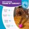 Show in main carousel: Outward Hound Orbee-Tuff Mazee Interactive Treat Dispensing Puzzle Dog Toy, Raspberry slide 7 of 14
