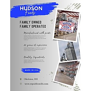 Hudson Feeds Swine Feeds Pot Bellied Pig Food, 50-lb bag