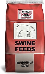 Hudson Feeds Swine Feeds Supreme Grower Complete Pig Food, 50-lb bag