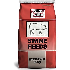 Hudson Feeds Swine Feeds Pot Bellied Pig Food, 50-lb bag