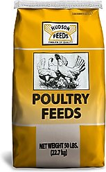 Hudson Feeds Poultry Feeds 24% Pellet Game Bird Food, 50-lb bag
