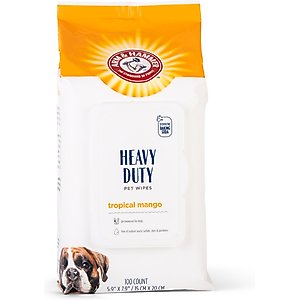 Arm & Hammer Products Mango Heavy Duty Bathing Dog Wipes, 100 count