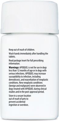 Show full view: Apoquel (oclacitinib) Tablets for Dogs, 5.4-mg, 90 Tablets slide 3 of 13