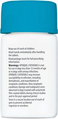 Show full view: Apoquel (oclacitinib chewable tablet) Chewable for Dogs, 5.4mg, 1 tablet slide 3 of 11