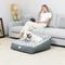 Show in main carousel: Cozy Tails Premium Orthopedic Memory Foam Sofa Dog Bed, Grey, Large slide 1 of 4