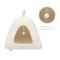 Show in main carousel: Cozy Tails Pyramid House Cat & Dog Bed with Removable Cover, Beige, One Size slide 5 of 7