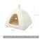 Show in main carousel: Cozy Tails Pyramid House Cat & Dog Bed with Removable Cover, Beige, One Size slide 7 of 7