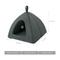 Show in main carousel: Cozy Tails Pyramid House Cat & Dog Bed with Removable Cover, Grey, One Size slide 5 of 5