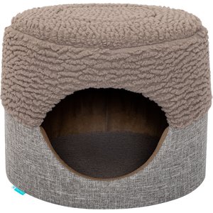 Cozy Tails 2-In-1 Cuddler Dog Bed, Brown, One Size