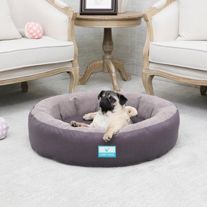 Cozy Tails Donut Cooling Gel Pad Cushion Sofa Dog Bed with Removable Cover