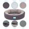 Show in main carousel: Cozy Tails Donut Cooling Gel Pad Cushion Sofa Dog Bed with Removable Cover, Grey, Small slide 2 of 6