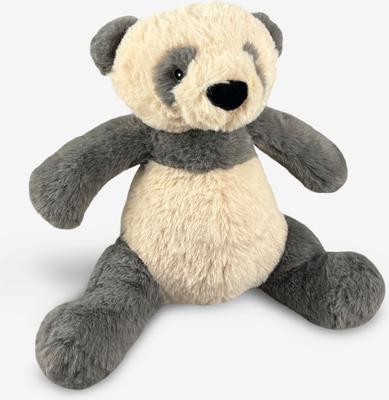 Show full view: Nandog My BFF Pandy The Bear Dog Toy, Gray, 10 x 5 inches slide 5 of 6