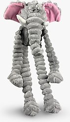 Nandog My BFF Jumbo The Elephant Dog Toy, Gray, 30 x 10 inches
