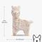 Show in main carousel: Nandog My BFF The Alpaca Dog Toy, Beige, 10 x 5 inches slide 6 of 6