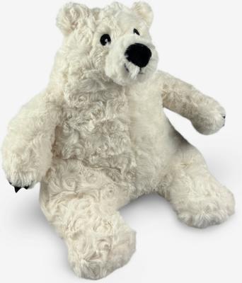 Show full view: Nandog My BFF Frost The Bear Dog Toy, White, 10 x 5 inches slide 4 of 6