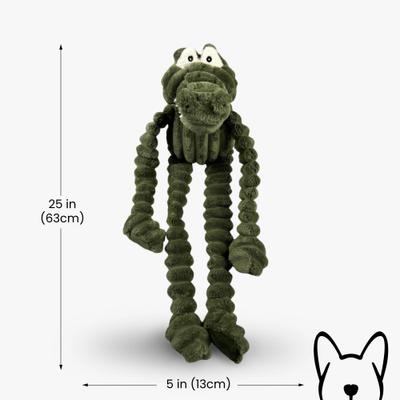 Show full view: Nandog My BFF Titan The Gator Dog Toy, Green, 30 x 10 inches slide 3 of 4