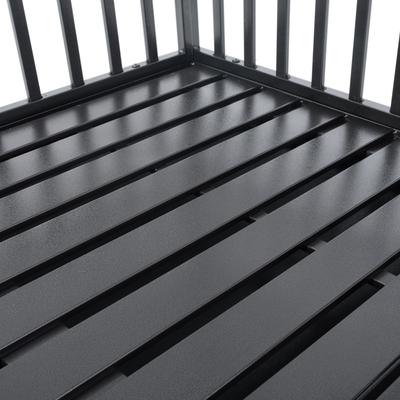 Show full view: Cesicia Heavy Duty Dog Kennel, Black, 47.24 x 29.00 x 48.43-in slide 5 of 8