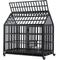 Show in main carousel: Cesicia Heavy Duty Dog Kennel, Black, 47.24 x 29.00 x 48.43-in slide 2 of 8