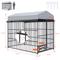 Show in main carousel: Cesicia Outdoor Dog Kennel, Black, 78.70 x 47.01 x 71.26-in slide 6 of 6