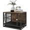 Show in main carousel: Cesicia Wooden Dog Kennel, Rustic Brown, 32.76 x 24.61 x 24.61-in slide 5 of 8