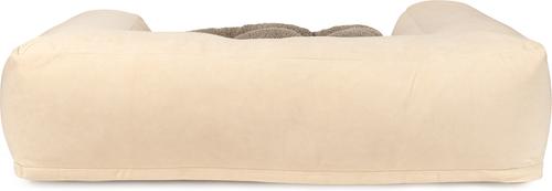 Show full view: Carolina Pet Couch Dog Bed with Removable Cover, Bone, Small slide 5 of 9