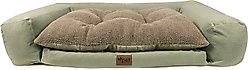 Carolina Pet Couch Dog Bed with Removable Cover, Green, Large slide 1 of 9