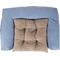 Show in main carousel: Carolina Pet Couch Dog Bed with Removable Cover, Blue, Medium slide 6 of 9