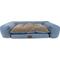 Show in main carousel: Carolina Pet Couch Dog Bed with Removable Cover, Blue, Medium slide 1 of 9