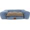 Show in main carousel: Carolina Pet Couch Dog Bed with Removable Cover, Blue, Small slide 1 of 9