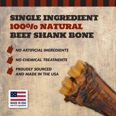 Show full view: The Country Butcher Beef Shank Bone Dog Treat, 3 count slide 7 of 9
