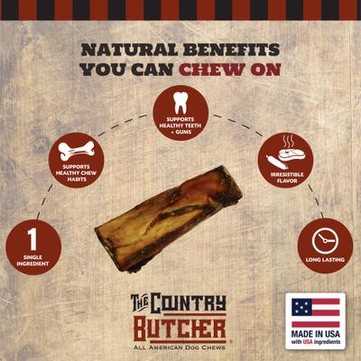 Show full view: The Country Butcher Rib Bone Dog Treat, 8 count slide 4 of 8