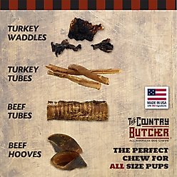 The Country Butcher Turkey Waddles Natural Dog Chews, 3-oz bag slide 2 of 7