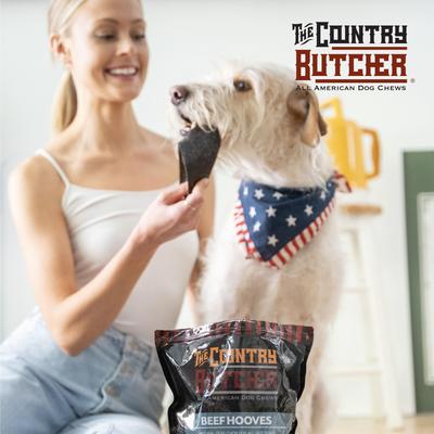 Show full view: The Country Butcher Beef Hooves Dog Treats, 15 count slide 9 of 10