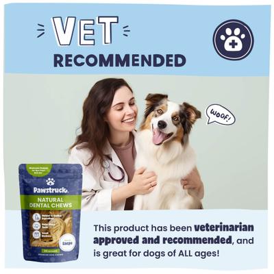 Show full view: Pawstruck Dental Chew Brush Large Dogs Treats, 30 count slide 7 of 12