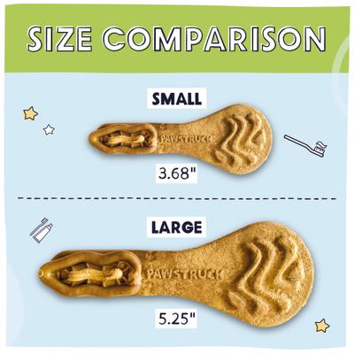 Show full view: Pawstruck Dental Chew Brush Large Dogs Treats, 30 count slide 6 of 12