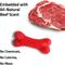 Show in main carousel: Playology Beef Scented Dual Layer Bone Dog Toy, Medium slide 4 of 9