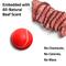 Show in main carousel: Playology Beef Scented Squeaky Chew Ball Dog Toy, Medium slide 5 of 10