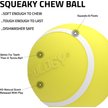 Show in main carousel: Playology Chicken Scented Squeaky Chew Ball Dog Toy, Medium slide 3 of 9