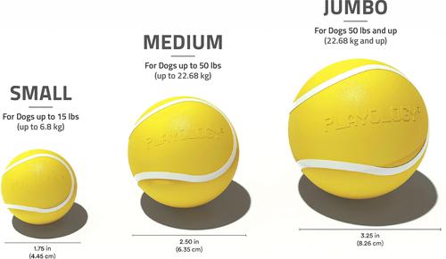 Show full view: Playology Chicken Scented Squeaky Chew Ball Dog Toy, Medium slide 5 of 8