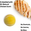 Show in main carousel: Playology Chicken Scented Squeaky Chew Ball Dog Toy, Medium slide 5 of 9