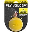 Show in main carousel: Playology Chicken Scented Squeaky Chew Ball Dog Toy, Medium slide 1 of 9