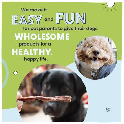 Show full view: Pawstruck Junior Beef Gullet Bully Sticks Dog Treats, 5-in, 20 count slide 5 of 12