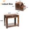 Show in main carousel: Yafylly Bunk Bed Dog & Cat Bed, Brown slide 4 of 9